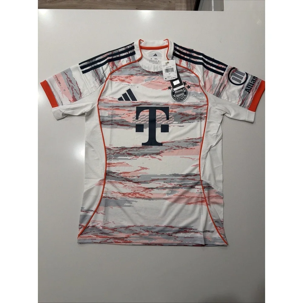 Adidas FC Bayern Munich 25/26 Away Jersey White JJ2143 Mens M
